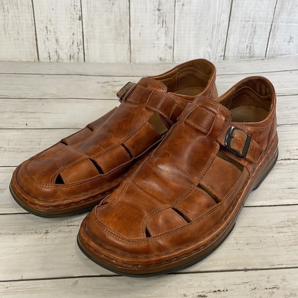 Josef Seibel Whiskey Brown Fisherman Sandals main image 10